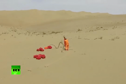 As&iacute; se entrenan los astronautas chinos en el desierto