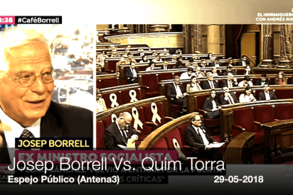 El tremendo resumen que hace Borrell del fan&aacute;tico libro del racista Quim Torra