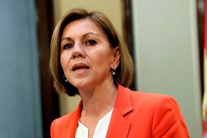 Mar&iacute;a Dolores Cospedal descarta la dimisi&oacute;n de Rajoy porque no garantiza que el PP salve el Gobierno