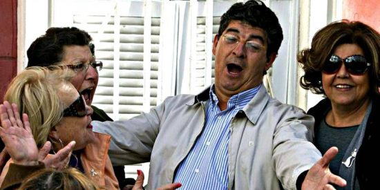 Diego Valderas (IU) y 'la de las tetas gordas'