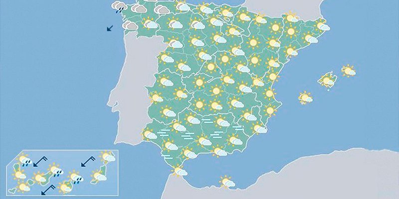 Variaciones drásticas en las temperaturas de este fin de semana por un frente frío