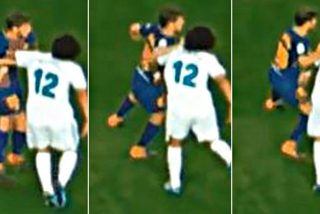 El Comité de Competición castiga Sergi Roberto con cuatro partidos por agredir a Marcelo en el clásico