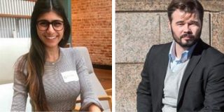 El bulo de la actriz porno se le vuelve en contra a Rufián: "Este chaval se llama Gabriel, y tiene una enfermedad mental...."