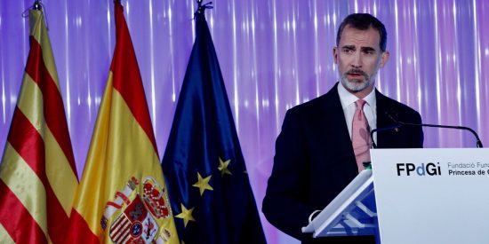 La lecci&oacute;n del Rey en Gerona reafirmando su "compromiso con una Catalu&ntilde;a de todos y para todos"