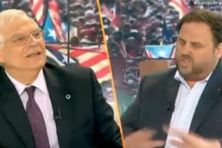 El d&iacute;a en que Borrell dej&oacute; bizco del todo a Junqueras durante un soberano combate en una TV privada