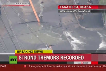 Fuerte sismo en Japón