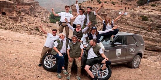 Macarena Gómez y Fonsi Nieto ganadores de la Land Rover Discovery Challenge
