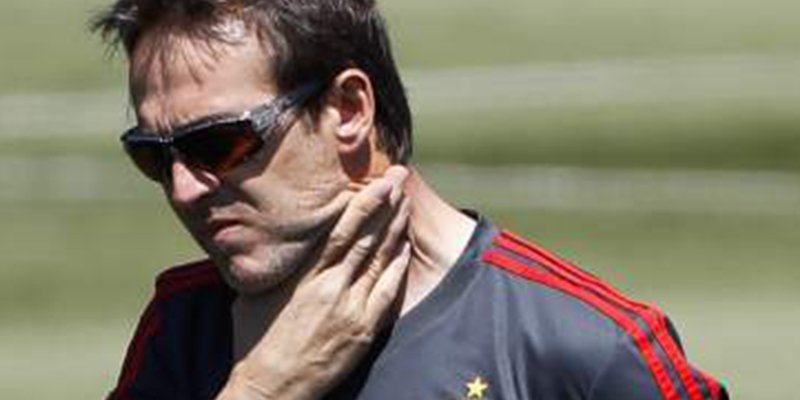 Le dan la patada a Julen Lopetegui horas antes de su debut con la selección