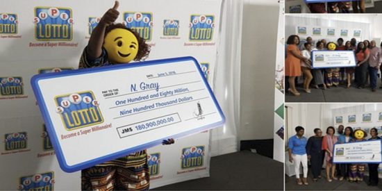 Para no ser reconocida, esta jamaiquina recoge un gran premio de loter&iacute;a con una m&aacute;scara