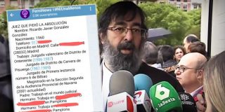 Las feministas que han difundido los datos personales del juez que exoner&oacute; a 'La Manada' y de sus familiares