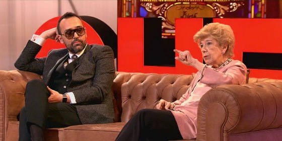 Risto Mejide y Pilar Urbano.