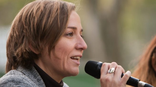 El tuit que oculta la Judas de Tania Sánchez donde da hostias a España por jugar contra su devota Irán