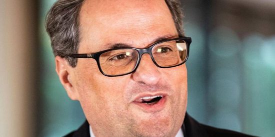 La foto de Morenés que deja a Torra y sus compinches como unos soberanos mentirosos