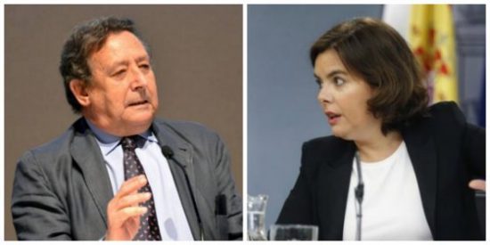 Alfonso Ussía deja paralizada a la pizpireta Soraya Sáenz de Santamaría con una salvaje insinuación: "¡Mentirosa!"