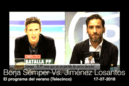 Borja S&eacute;mper responde al enemigo n&uacute;mero uno de Soraya en los medios, Jim&eacute;nez Losantos