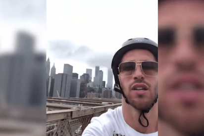 Sergio Ramos se pone en forma junto a Pilar Rubio en Nueva York