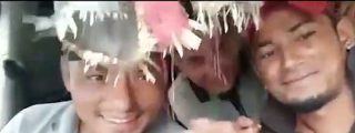 Estos tres amigos graban felices su viaje en coche hacia la muerte