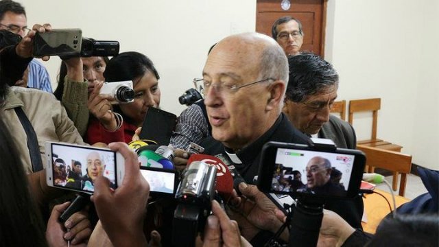 El cardenal Barreto insta a luchar contra la "gran corrupci&oacute;n trasnacional"