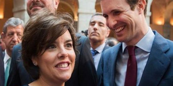 El liderazgo del PP: Pablo Casado quiere un debate televisado con Soraya S&aacute;nez de Santamar&iacute;a