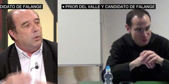 laSexta machaca a un sacerdote del Valle de los Caídos por haber formado parte de una lista electoral falangista... ¡hace 25 años!