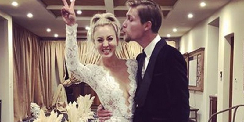 Así fue el 'no vestido' de boda de Penny, de 'The Big Bang Theory'