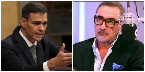 Carlos Herrera hunde a 'míster Aquarius' y le mete un sonado concierto de pitos por su política inmigratoria