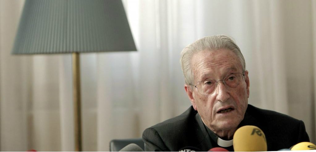 José María Setién, "el crucificado"