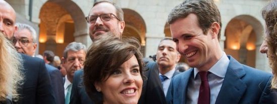 La jugada maestra de los 'sorayos' para que Casado se postre de rodillas en plena batalla