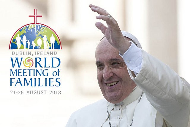 Familias de todo el mundo esperan al Papa en Dublín