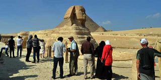 Descubren una nueva esfinge en Luxor