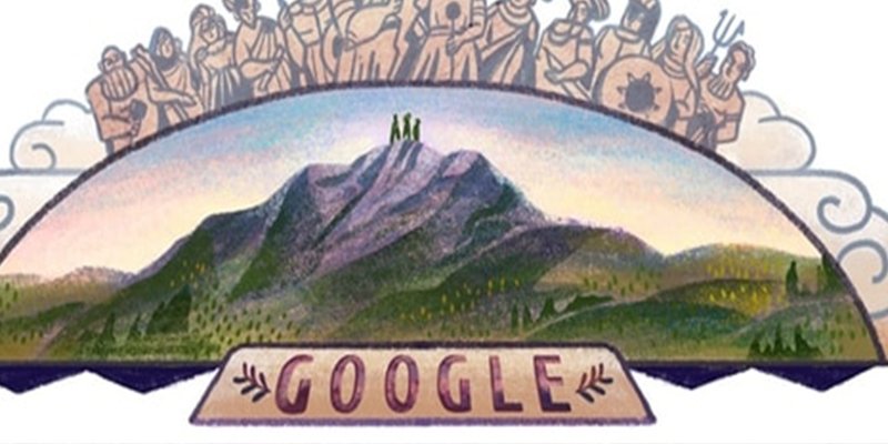 Google hace un homenaje a los tres valientes que se atrevieron a escalar el Monte Olimpo