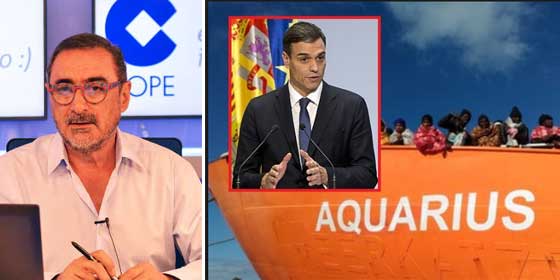 Herrera llama "bocachancla" a Carmen Calvo y acribilla a Pedro Sánchez por hacer el "giliprogre" con la política migratoria