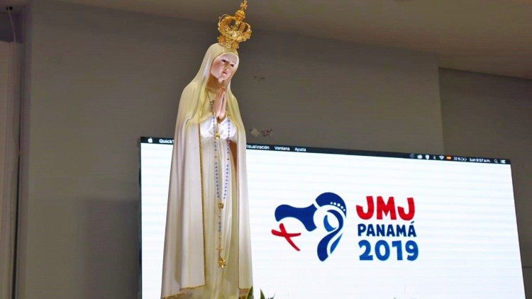 La imagen de la Virgen de F&aacute;tima viajar&aacute; a la JMJ de Panam&aacute;