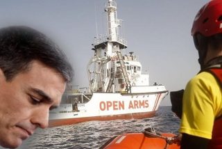 Sánchez y el Open Arms