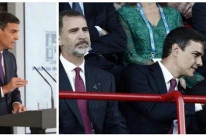 La última patochada del vanidoso Sánchez: darse un desvergonzado autobombo y meter al Rey en un lío