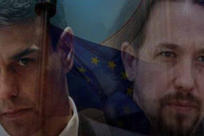 El 'okupa' Pedro S&aacute;nchez nos lleva a la ruina de la mano de Pablo Iglesias