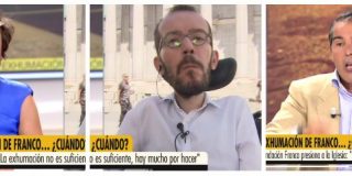 &Oacute;nega se mosquea con un tertuliano por preguntarle a 'Echeminga' por el asistente al que pagaba 'en negro'