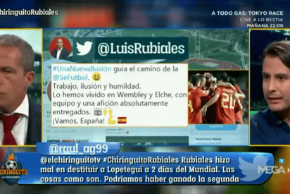 El Chiringuito sigue destapando a Rubiales