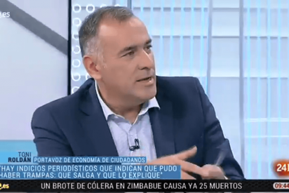 S&aacute;nchez lanza a Xabier Fortes contra Toni Rold&aacute;n de Ciudadanos en TVE, cumpliendo as&iacute; su amenaza