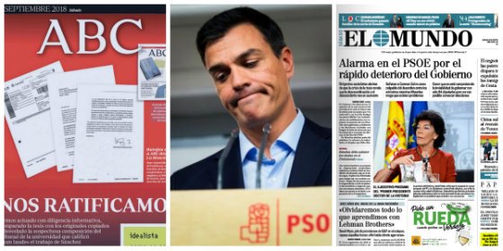 ABC le baja la chuler&iacute;a a Pedro S&aacute;nchez y reitera que su tesis es un plagio: "Sus amenazas no disuelven la verdad"