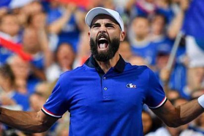 Copa Davis: Paire se merienda a Carreño y da ventaja a Francia