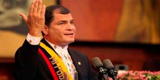 Expresidente Rafael Correa investigado por delincuencia organizada en el caso Odebretch de Ecuador