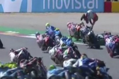 Jorge Lorenzo culpa a Marc Márquez de su grave caída y espera que le pida "disculpas"