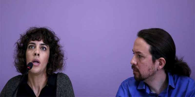 Alexandra Fern&aacute;ndez, diputada de Podemos, se harta y arremete contra sus compinches 'traidores'