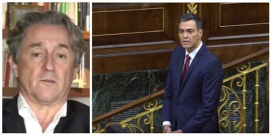 Hermann Tertsch acribilla a Pedro S&aacute;nchez por negarse a ense&ntilde;ar su tesis: "Es un peligroso desequilibrado"