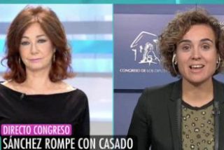 Ana Rosa le pregunta a Montserrat por el cortocircuito que le dio en el Congreso...