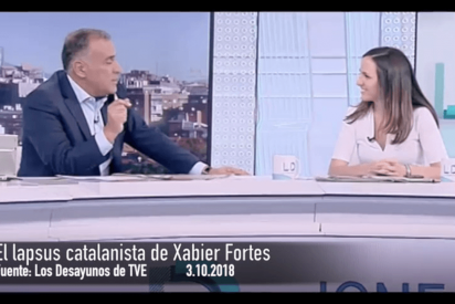 Imperdonable gazapo 'a la catalana' de 'El Lechero' Xabier Fortes