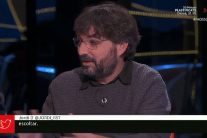 &Eacute;vole se 'pone' el lazo amarillo en TV3 y saca su jeta m&aacute;s separarista