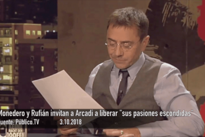 Monedero y Rufi&aacute;n invitan a Arcadi Espada a "liberar sus pasiones ocultas"