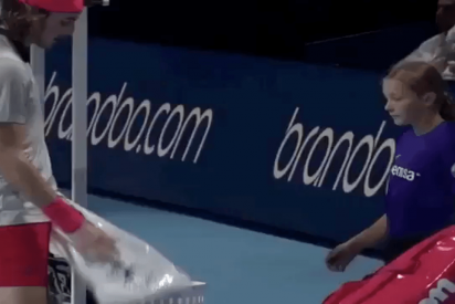 Otro episodio de desprecio en contra de un recoge pelotas en el tenis